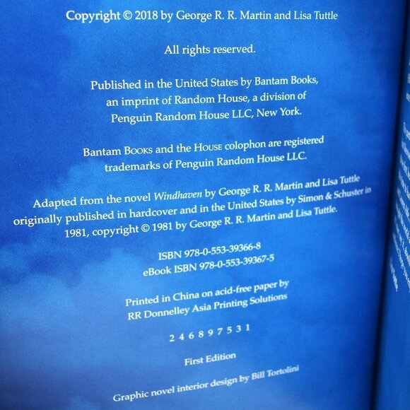 George R.R. Martin Windhaven Graphic Novel - Picture 8 of 16